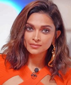 Deepika Padukone paint by numbers