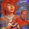 The Fifth Element Poster paint by numbers