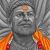 Chhatrapati Shivaji Maharaj paint by numbers