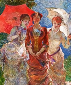 Vintage Ladies Artwork paint by numbers