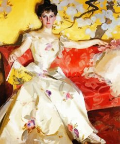 Vintage Lady Anders Zorn paint by numbers