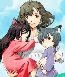 Wolf Children Paint By Numbers