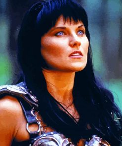 Xena Character Paint By Numbers