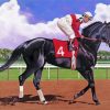 Aesthetic Race Horses Paint By Numbers