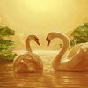 Aesthetic Romantic Swan Paint By Numbers