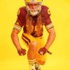 Arizona State Sun Devils Football Player Paint By Numbers