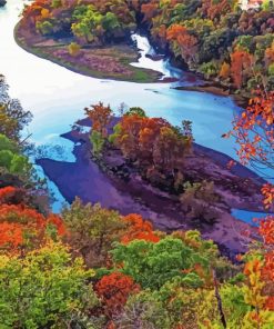 Autumn In Table Rock Paint By Numbers