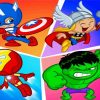 Avengers Babies Heroes Paint By Numbers