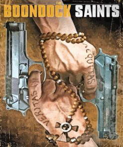 Boondock Saints Movie Poster Paint By Numbers