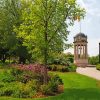 Clock Tower Park Paint By Numbers