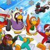 Club Penguin Game Paint By Numbers