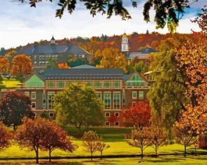 Colgate University In Hamilton Paint By Numbers