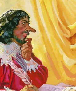 Cyrano Illustration Paint By Numbers