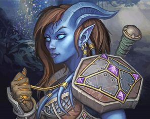 Draenei Art Paint By Numbers