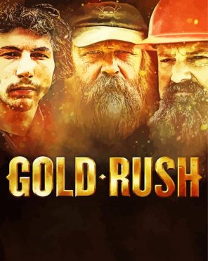 Gold Rush Tv Show Paint By Numbers