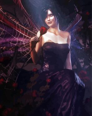 Gothic Fairy Art Paint By Numbers