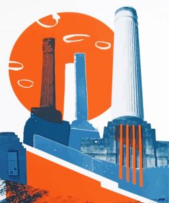 Battersea Power Station Paint By Numbers