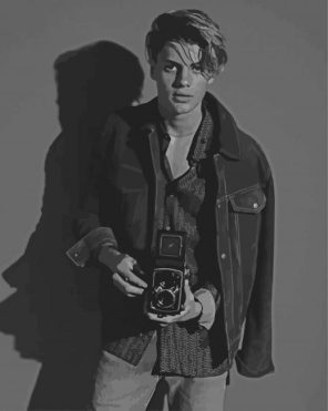 Jace Norman Black And White Paint By Numbers