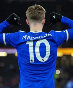 James Maddison Back Paint By Numbers