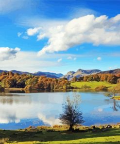 Lake Langdale Pikes Paint By Numbers