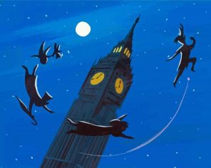 Mary Blair Peter Pan Paint By Numbers
