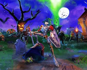 Medievil Game Paint By Numbers