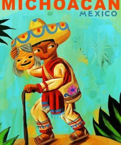 Michocan Mexican Paint By Numbers