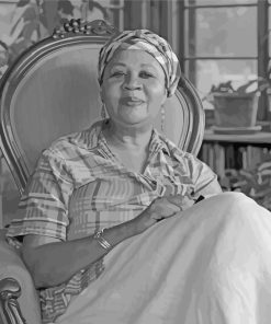 Monochrome Jamaica Kincaid Paint By Numbers