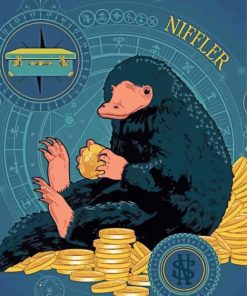 Niffler Art Paint By Numbers