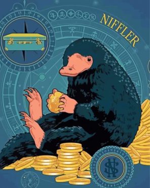 Niffler Art Paint By Numbers