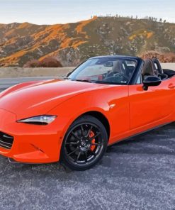 Mazda Mx 5 Mk1 Paint By Numbers