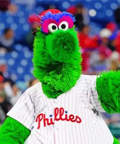 Phillie Phanatic Paint By Numbers