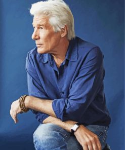 Richard Gere American Actor Paint By Numbers