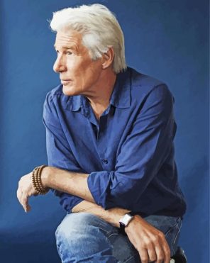 Richard Gere American Actor Paint By Numbers