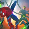 Spider Man And Doctor Octopus Paint By Numbers