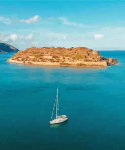 Spinalonga Island Paint By Numbers