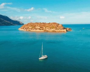 Spinalonga Island Paint By Numbers