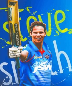 Steve Smith Player Paint By Numbers