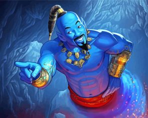 The Genie Aladdin Paint By Numbers