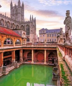 The Roman Bath Paint By Numbers