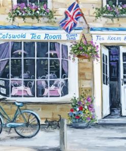 The Cotsworld Tearoom Paint By Numbers