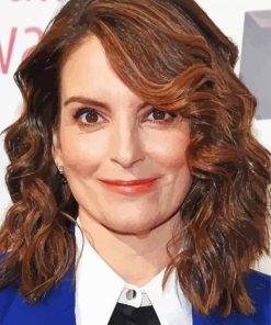 Tina Fey Actress Paint By Numbers