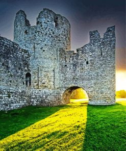 Trim Castle Building Paint By Numbers