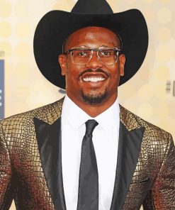 Von Miller Paint By Numbers