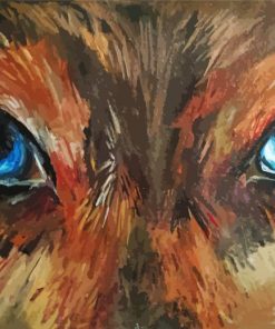 Wolf Eyes Art Paint By Numbers