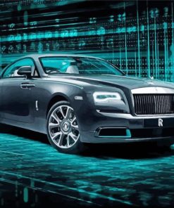 Roll Royce Car Paint By Numbers