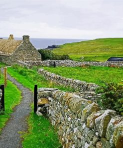 Croft House Museum Shetland Paint By Numbers