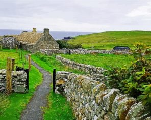 Croft House Museum Shetland Paint By Numbers