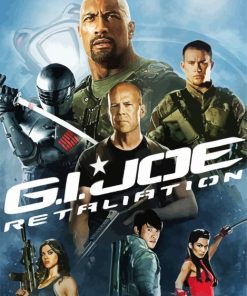 Gi Joe Movie Poster Paint By Numbers