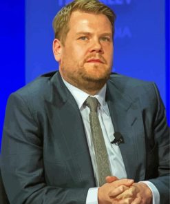 James Corden Tv Presenter Paint By Numbers